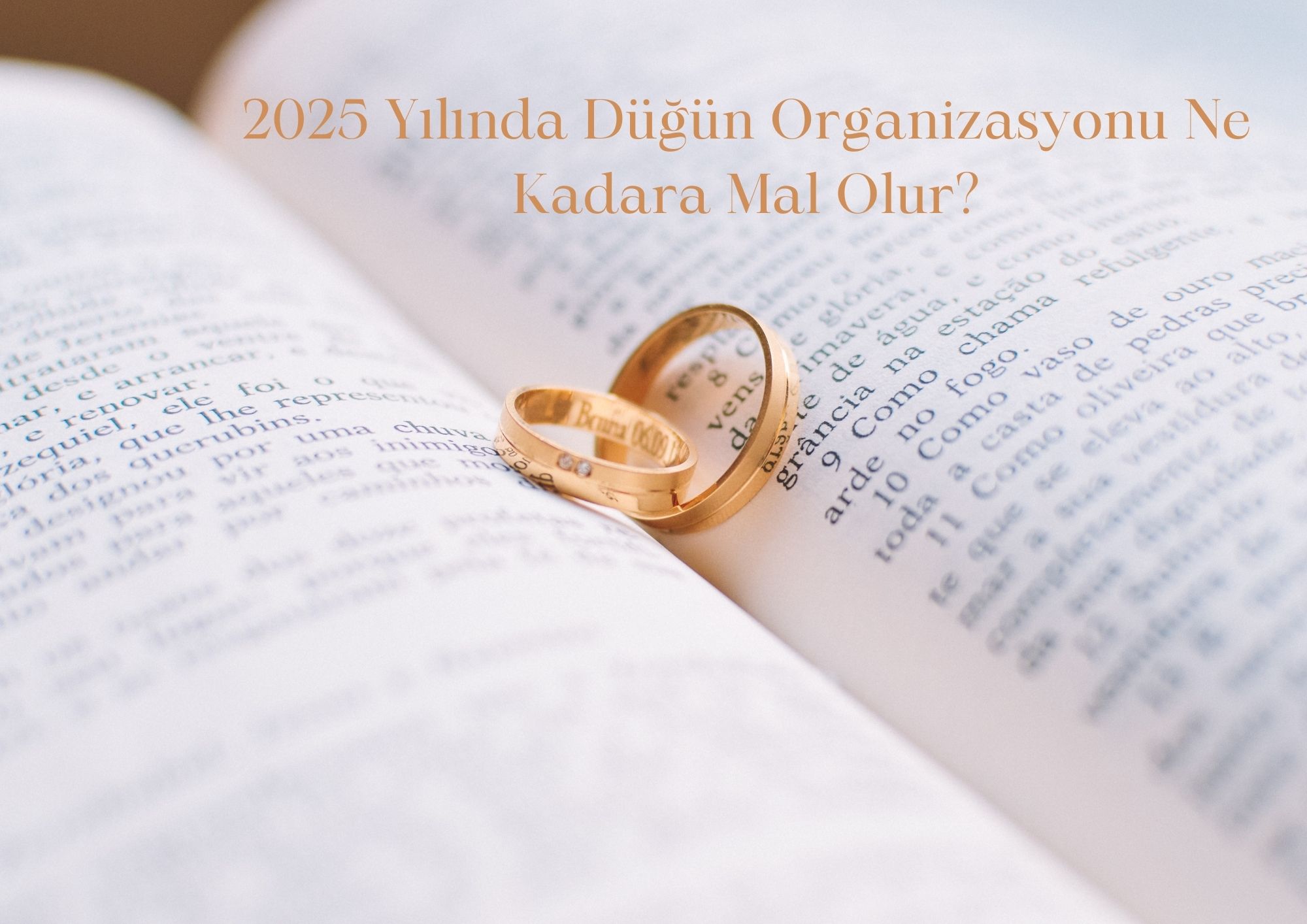 2025 Yılında Düğün Organizasyonu Ne Kadara Mal Olur?